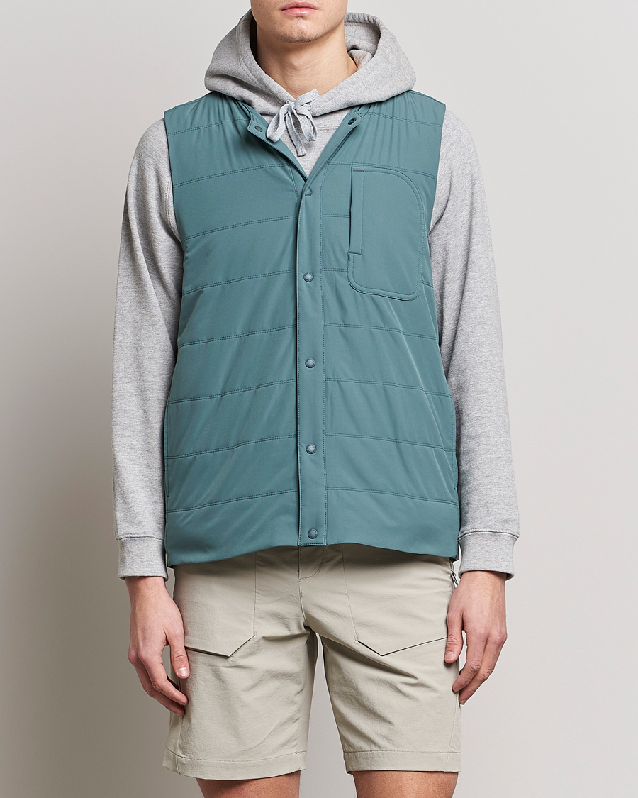 Homme | Gilets | Snow Peak | Flexible Insulated Vest Balsam Green