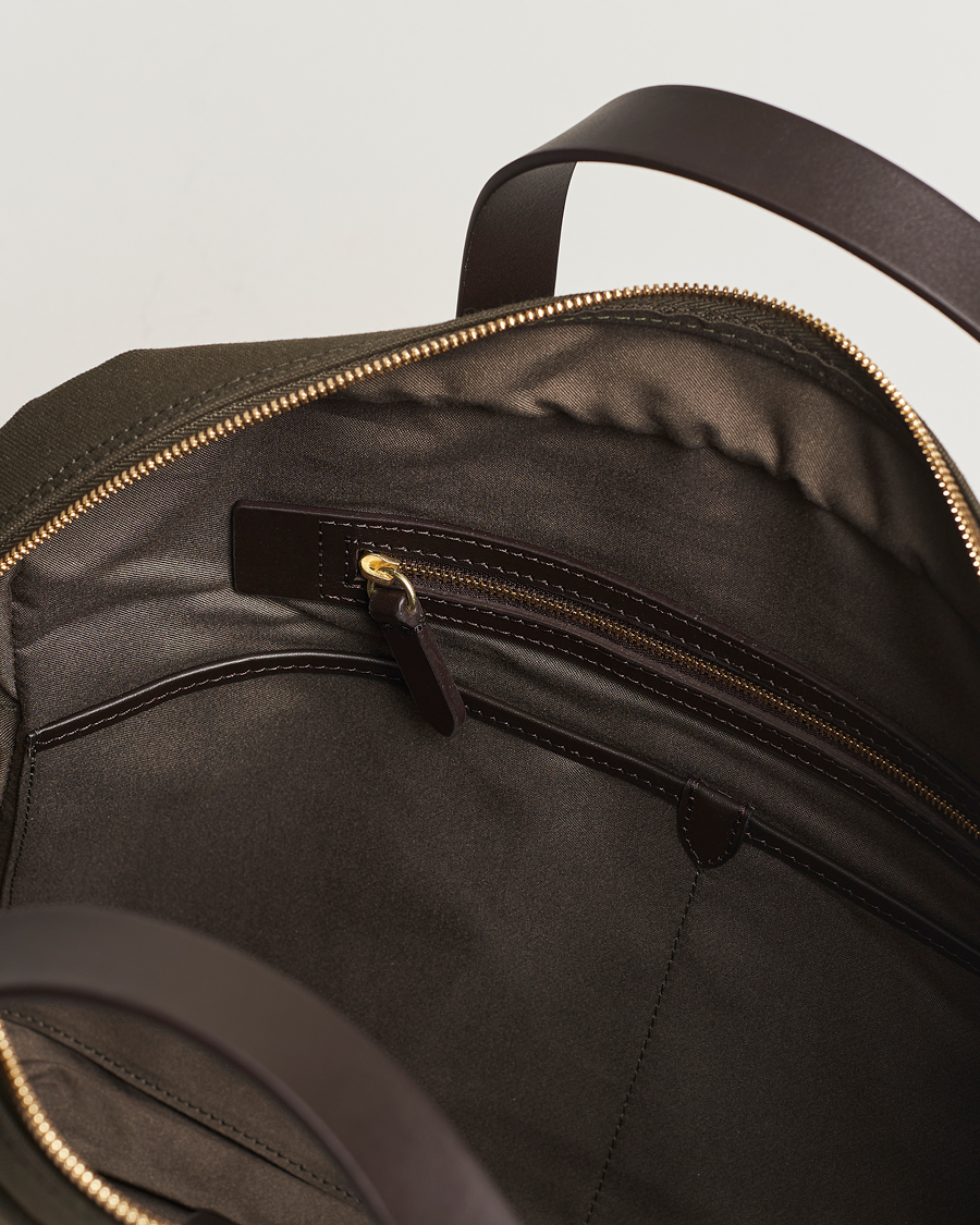 Heren | Tassen | Mismo | M/S Aspire Briefcase Army/Dark Brown