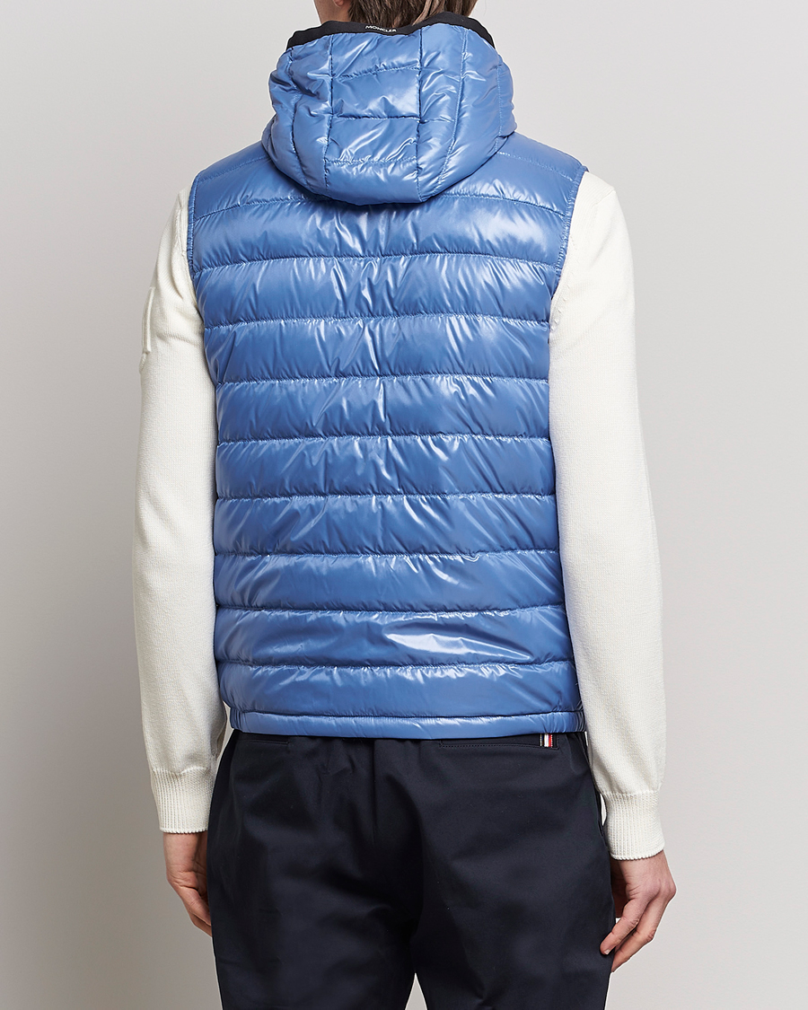 Heren | Gilets | Moncler | Ragot Down Vest Light Blue