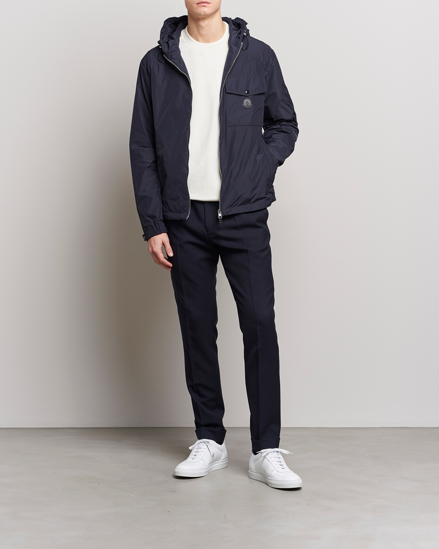 Homme | Manteaux Et Vestes | Moncler | Fuyue Hooded Jacket Navy
