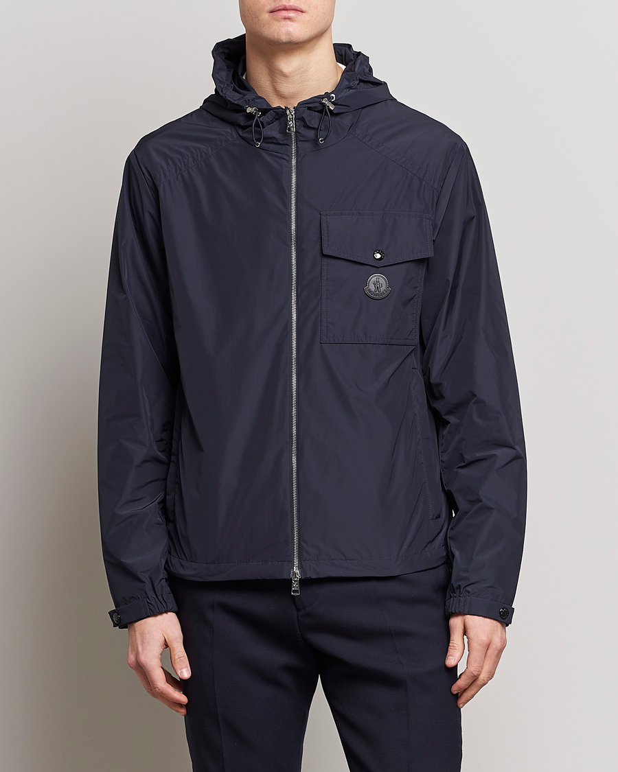 Homme | Manteaux Et Vestes | Moncler | Fuyue Hooded Jacket Navy