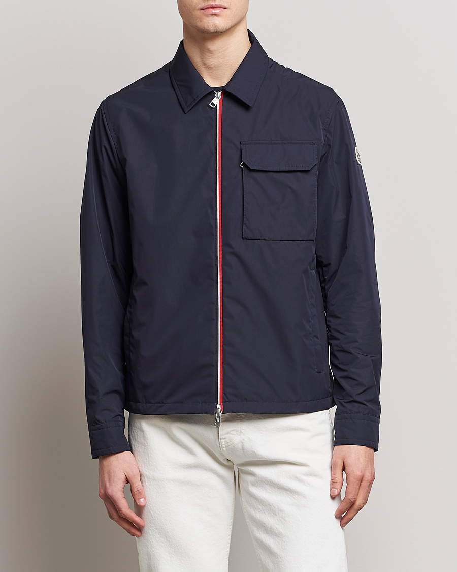 Homme | Manteaux Et Vestes | Moncler | Epte Nylon Shirt Jacket Navy