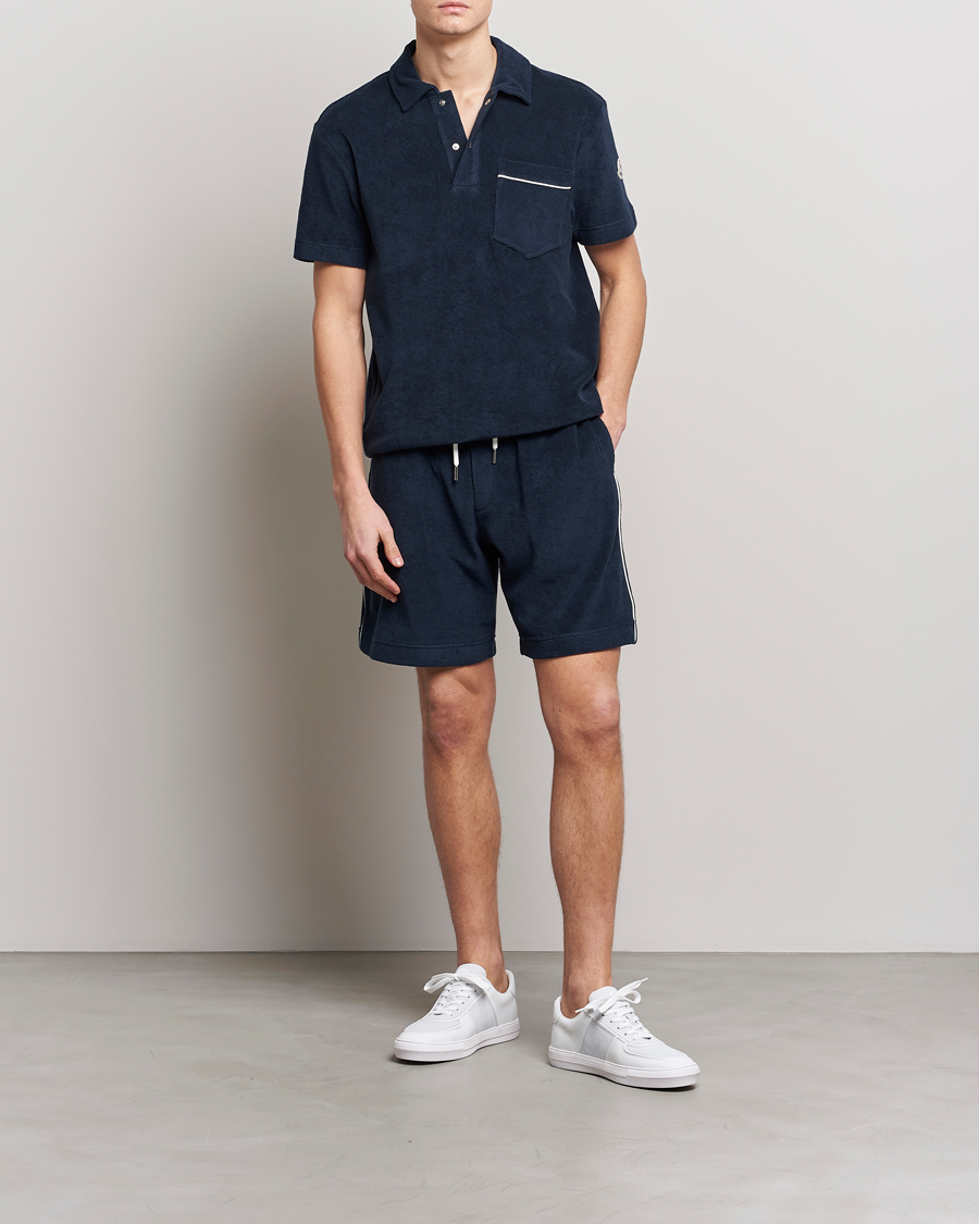 Homme | Polos | Moncler | Pocket Polo Navy