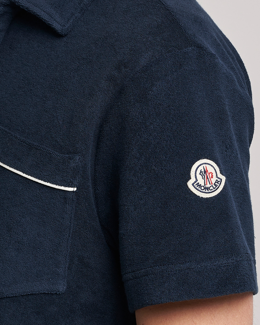 Homme | Polos | Moncler | Pocket Polo Navy