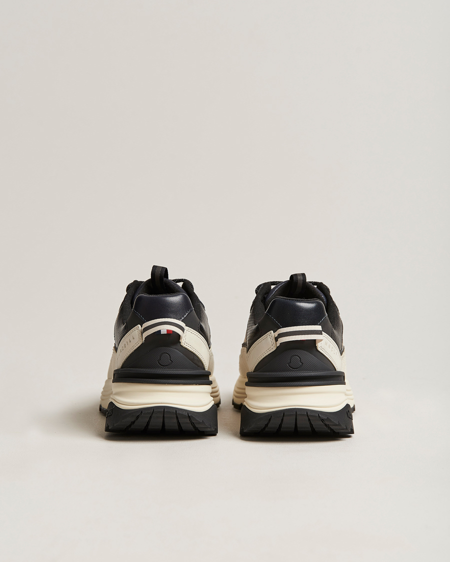 Homme | Moncler Lite Runner Sneakers Black/White | Moncler | Lite Runner Sneakers Black/White