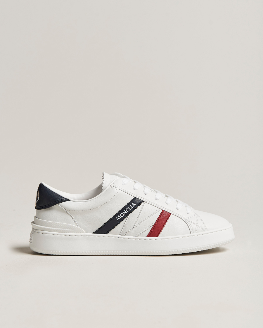 Homme | Moncler Monaco Sneakers White | Moncler | Monaco Sneakers White