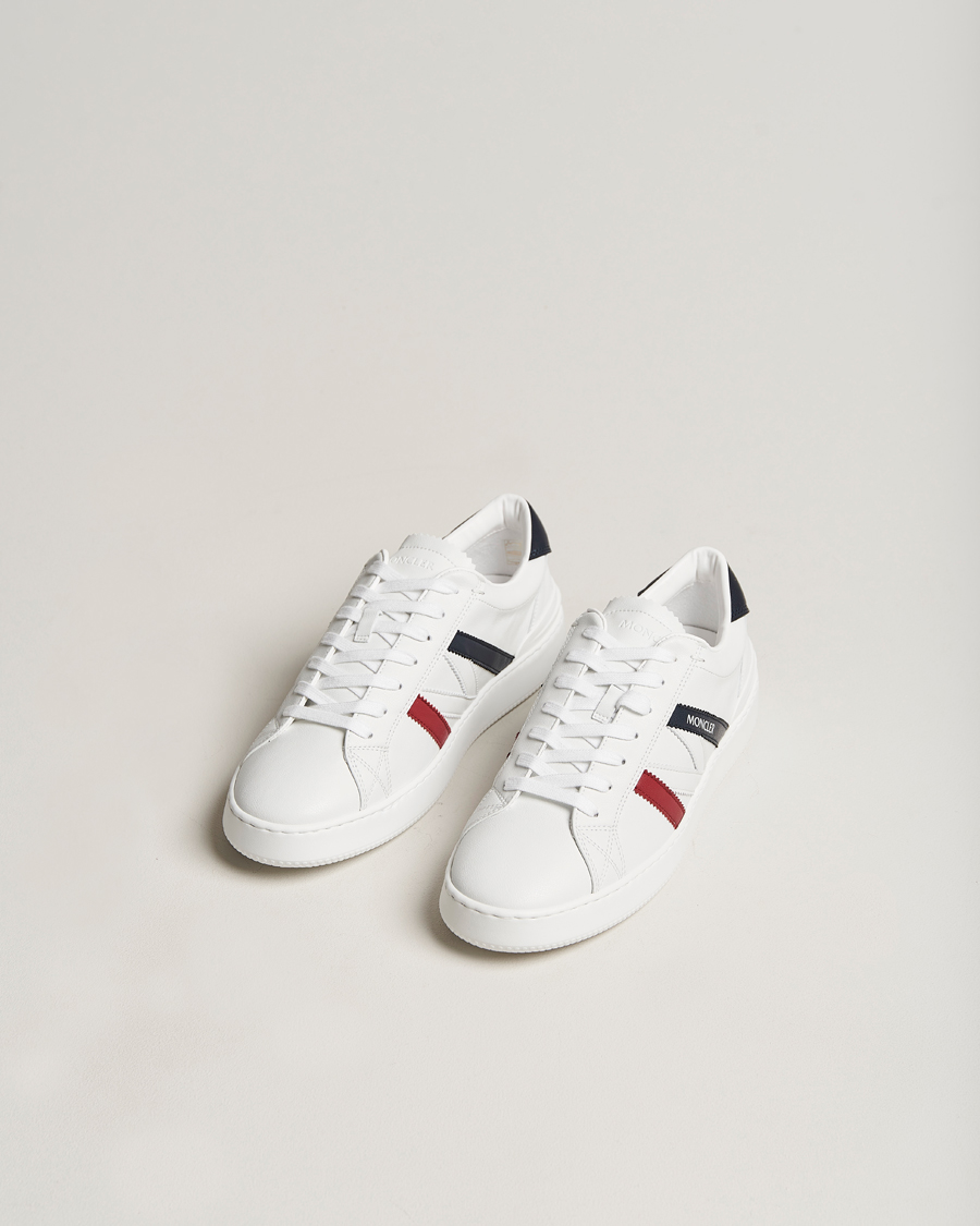 Homme | Moncler Monaco Sneakers White | Moncler | Monaco Sneakers White