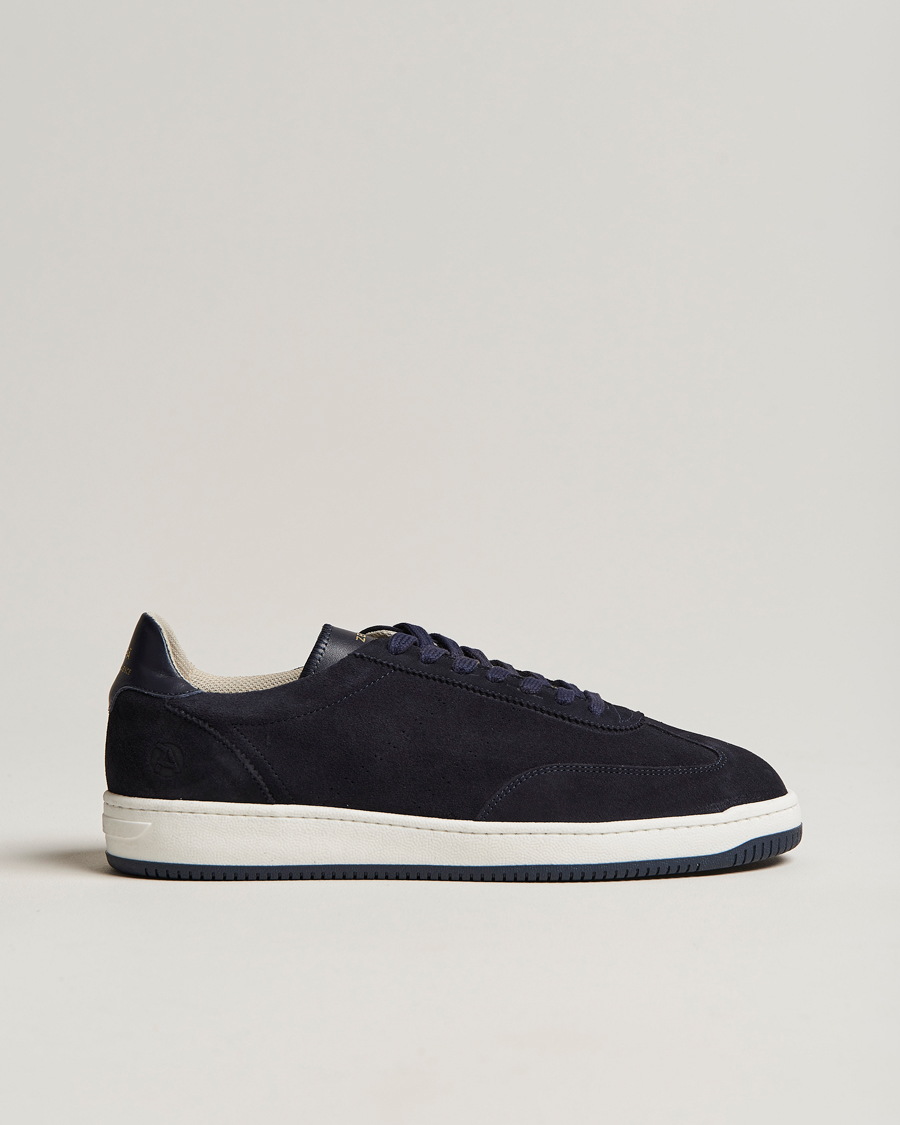 Heren | Zespà ZSP GT MAX Suede Sneakers Navy | Zespà | ZSP GT MAX Suede Sneakers Navy