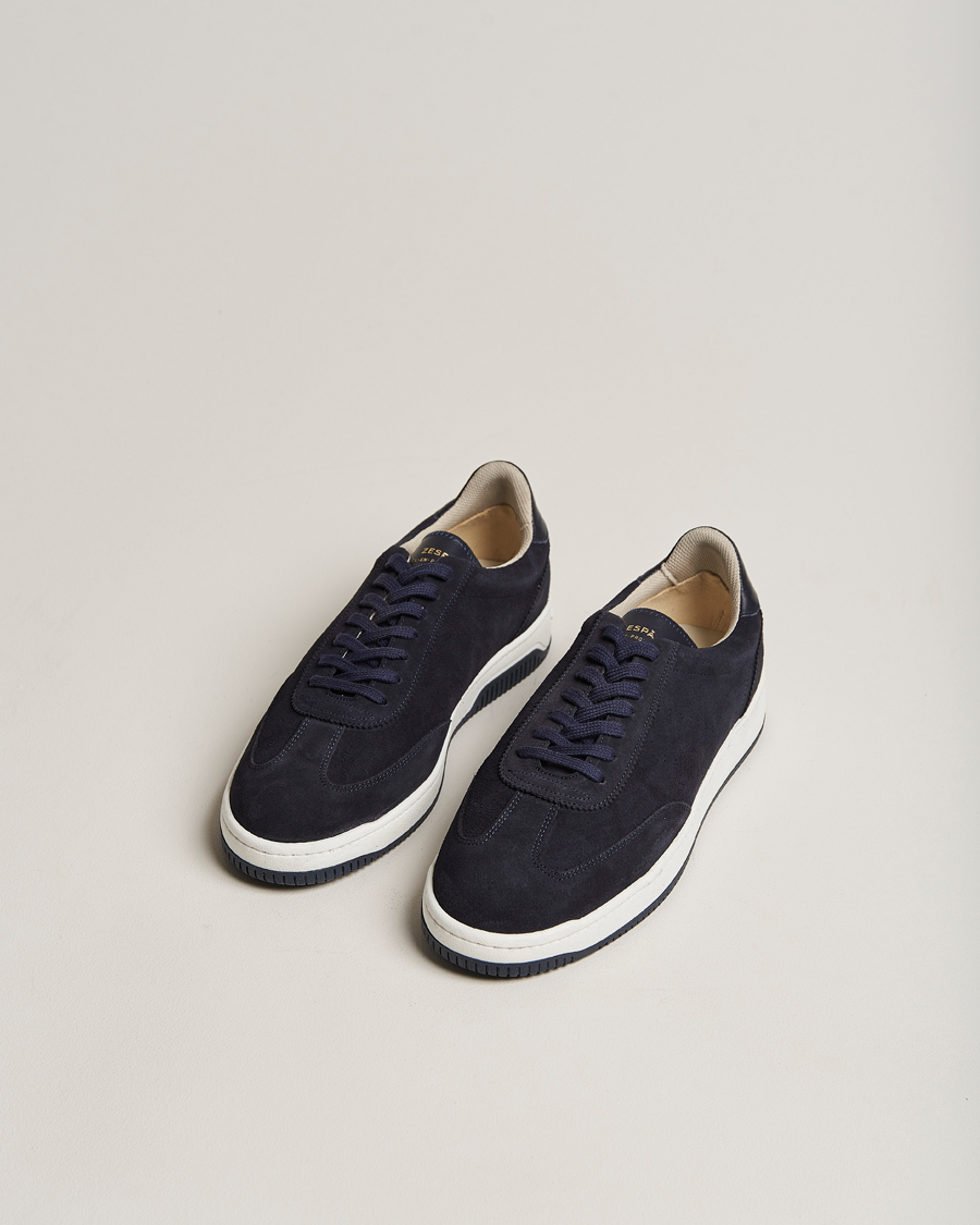 Heren | Zespà ZSP GT MAX Suede Sneakers Navy | Zespà | ZSP GT MAX Suede Sneakers Navy