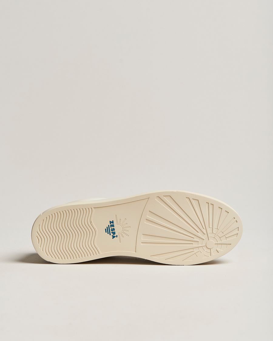 Homme | Zespà ZSP4 Nappa Leather Sneakers Off White/Navy | Zespà | ZSP4 Nappa Leather Sneakers Off White/Navy