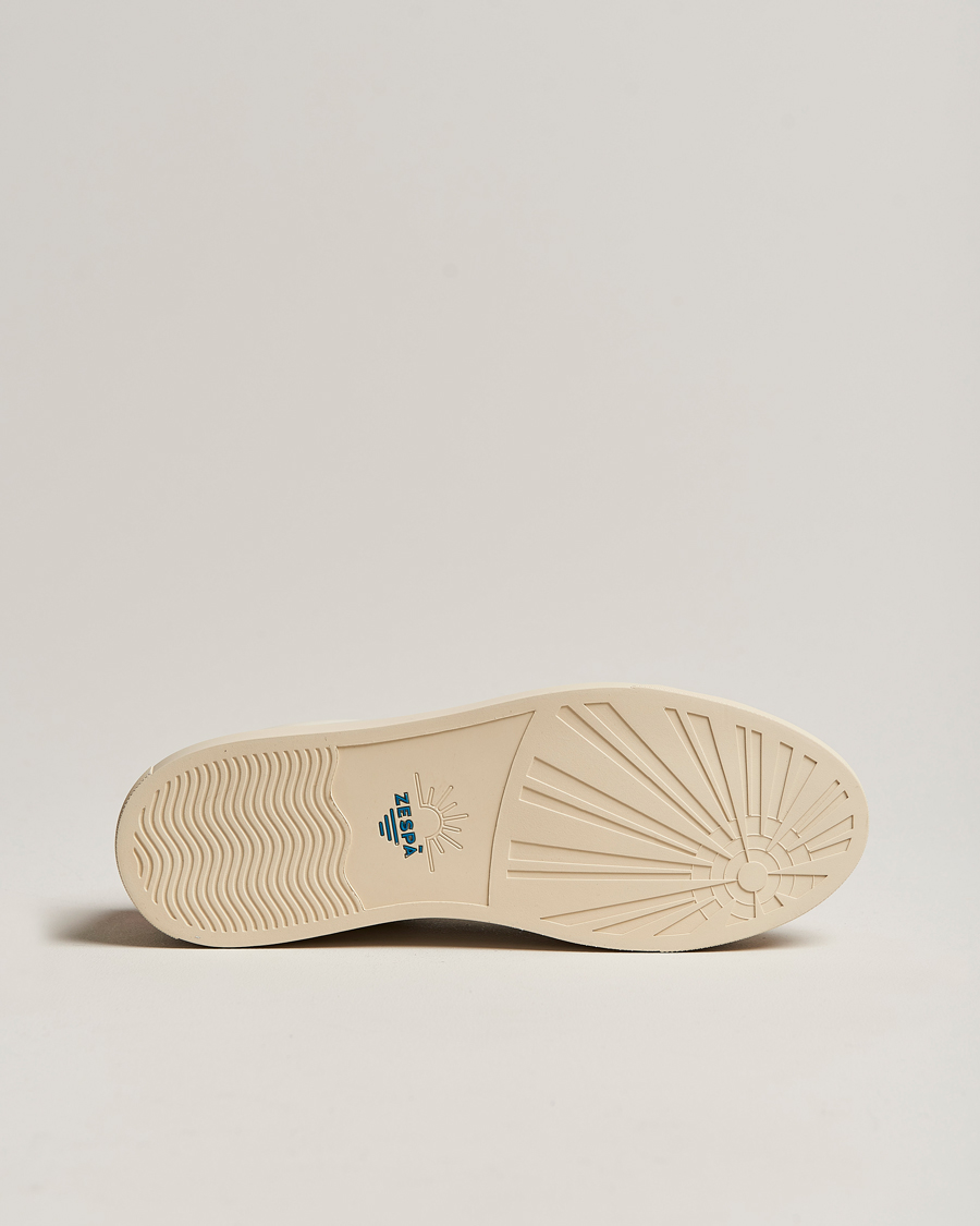 Homme | Zespà ZSP4 Nappa Leather Sneakers Off White/Pumpkin | Zespà | ZSP4 Nappa Leather Sneakers Off White/Pumpkin