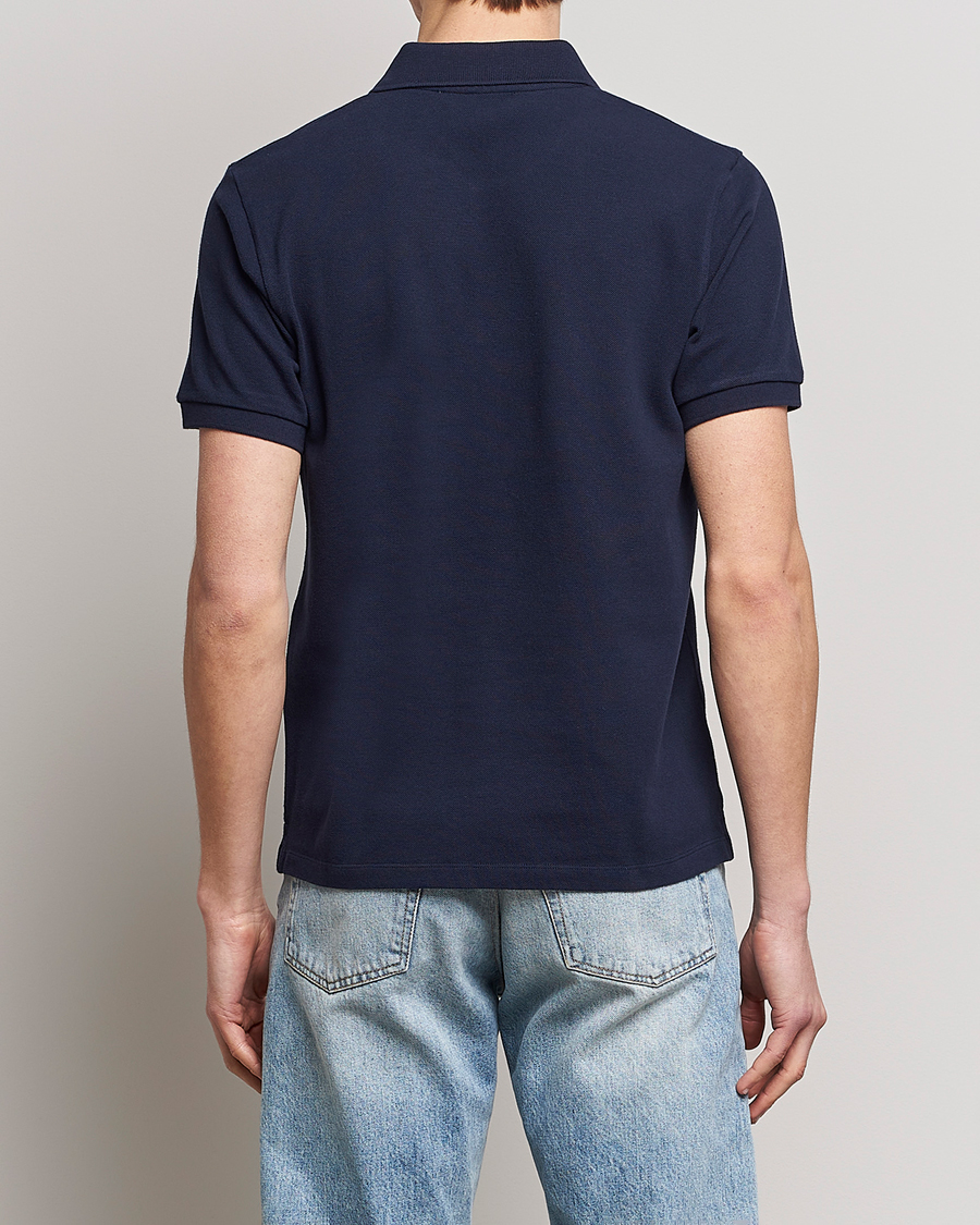 Homme | Polos | Maison Kitsuné | Fox Head Polo Navy