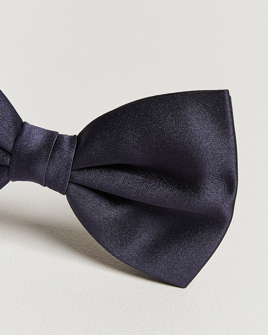 Heren | Vlinderdassen | Amanda Christensen | Pre Tie Silk Ceremony Navy