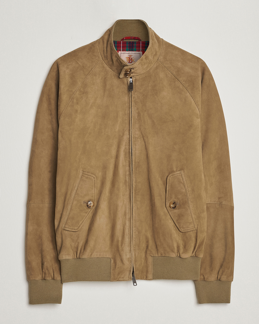 Homme | Manteaux Et Vestes | Baracuta | G9 Suede Jacket Bark