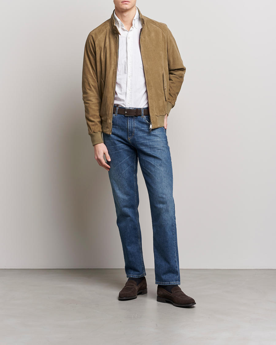Homme | Manteaux Et Vestes | Baracuta | G9 Suede Jacket Bark