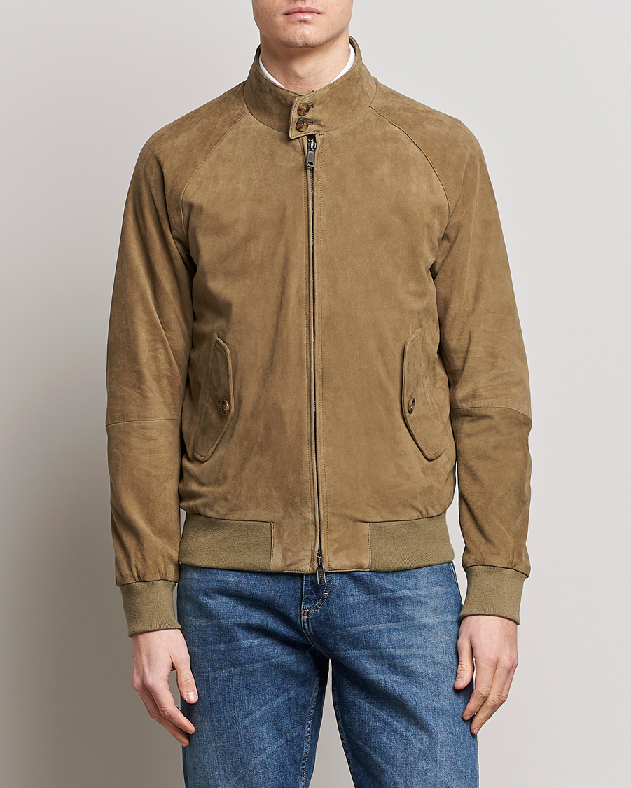 Homme | Manteaux Et Vestes | Baracuta | G9 Suede Jacket Bark
