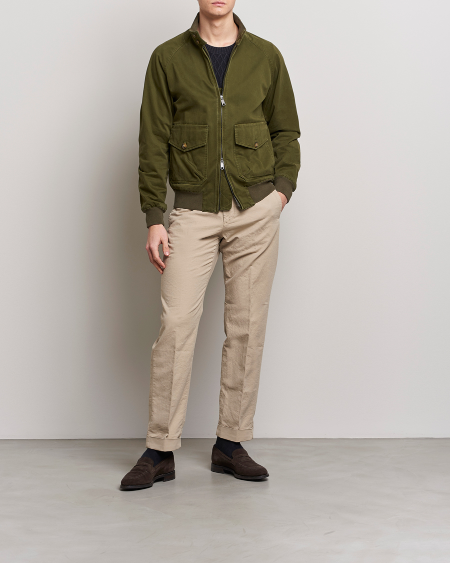 Homme | Manteaux Et Vestes | Baracuta | Authentic Fit Pocket G9 Gabardine Jacket Beech