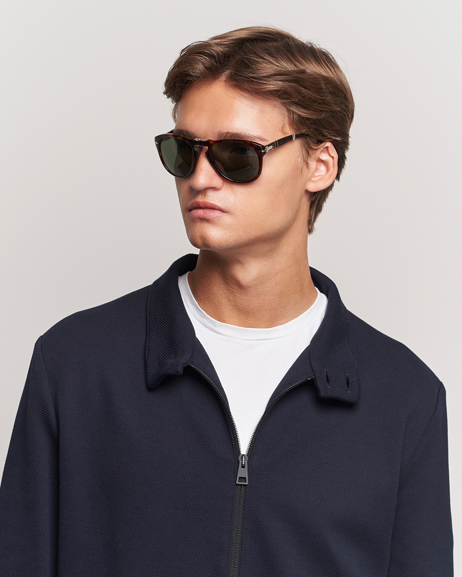 Heren | Zonnebrillen | Persol | 0PO0714 Sunglasses Havana/Green