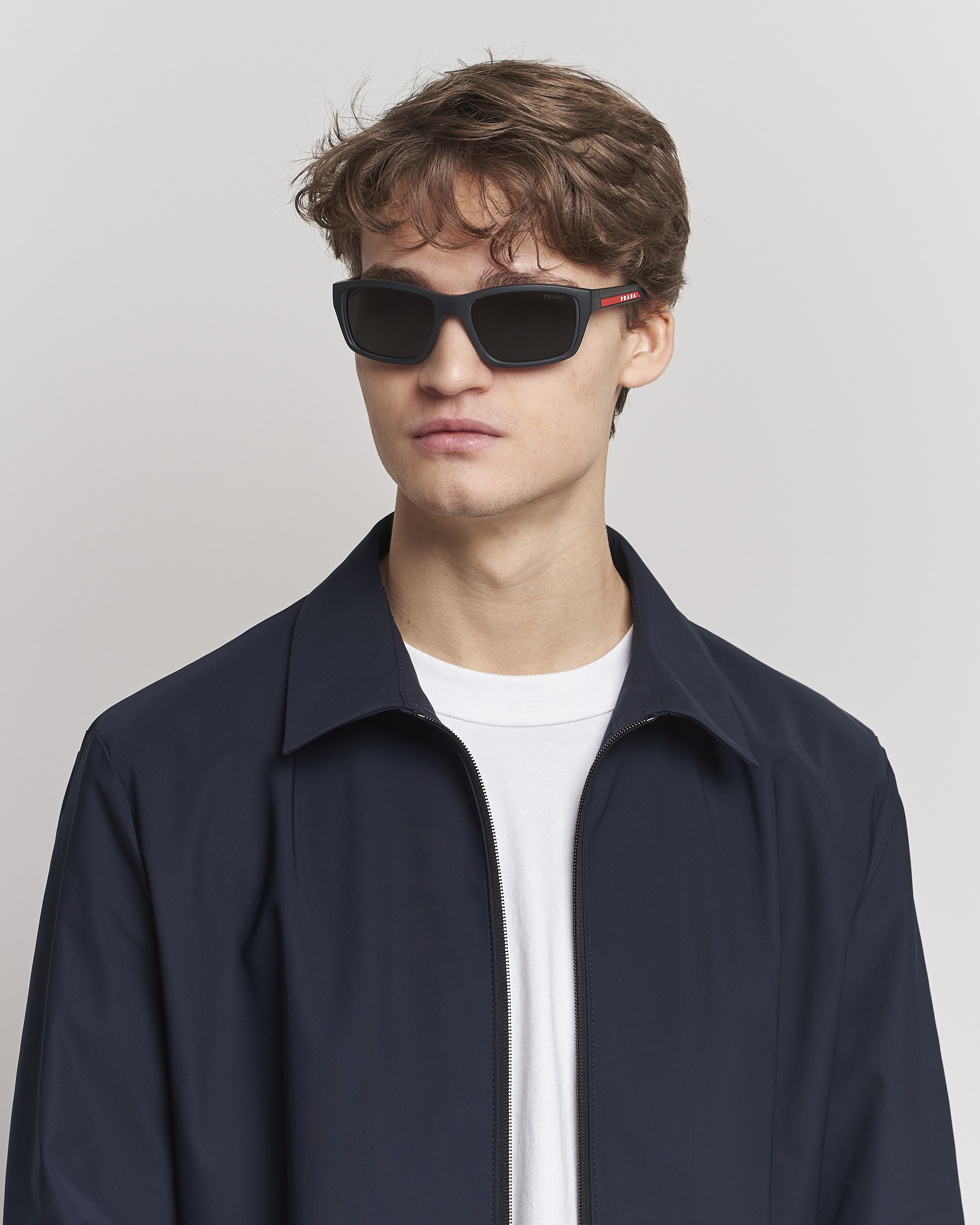 Homme | Prada Linea Rossa 0PS 04YS Sunglasses Matte Black | Prada Linea Rossa | 0PS 04YS Sunglasses Matte Black