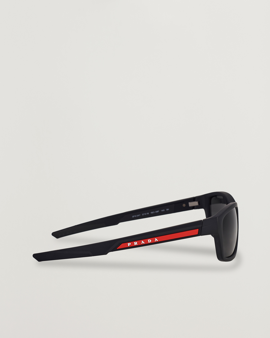 Homme | Prada Linea Rossa 0PS 04YS Sunglasses Matte Black | Prada Linea Rossa | 0PS 04YS Sunglasses Matte Black