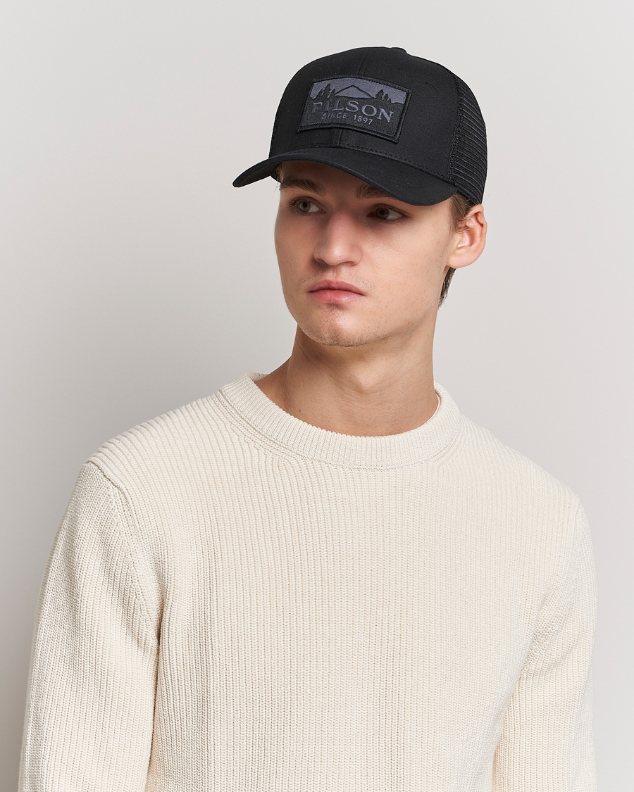 Heren | Hoeden en petten | Filson | Logger Mesh Cap Black