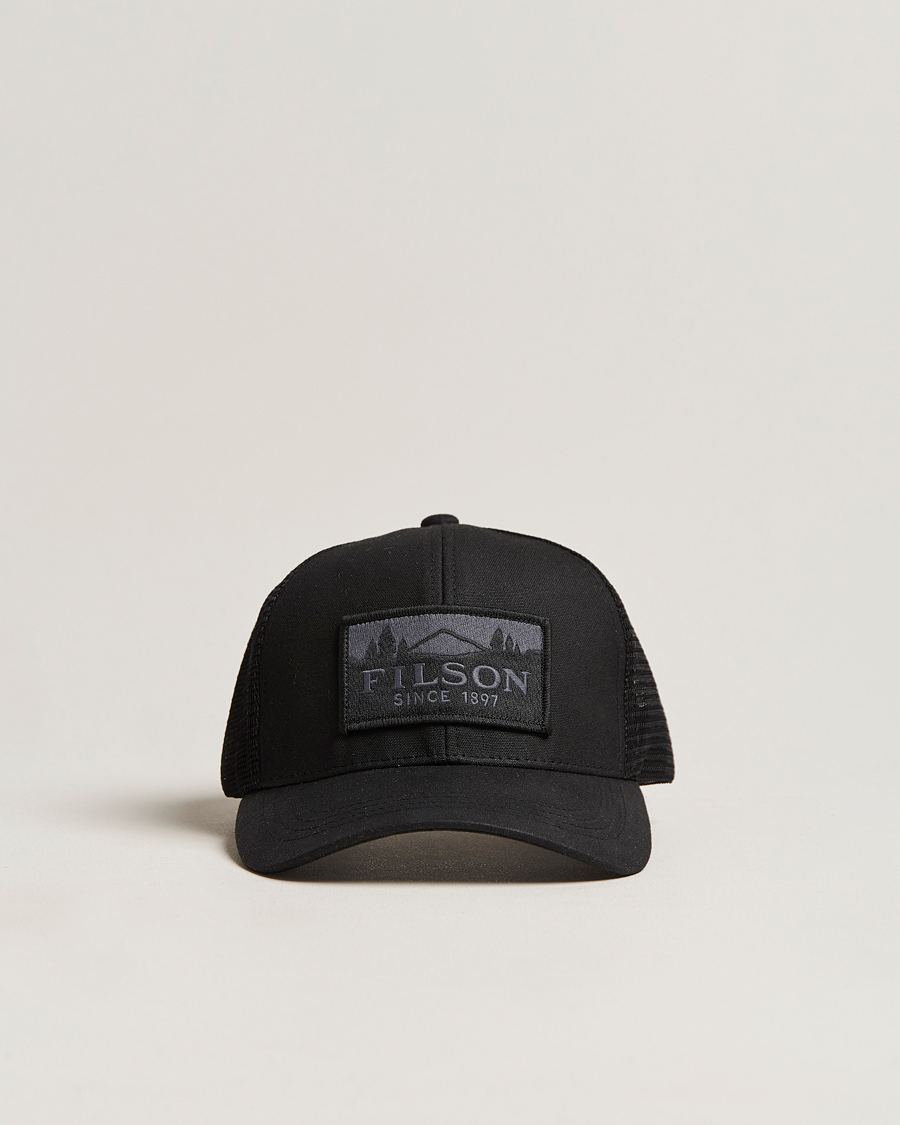 Heren | Hoeden en petten | Filson | Logger Mesh Cap Black