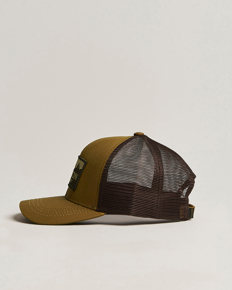 Homme | Bobs Et Casquettes | Filson | Logger Mesh Cap Dark Tan