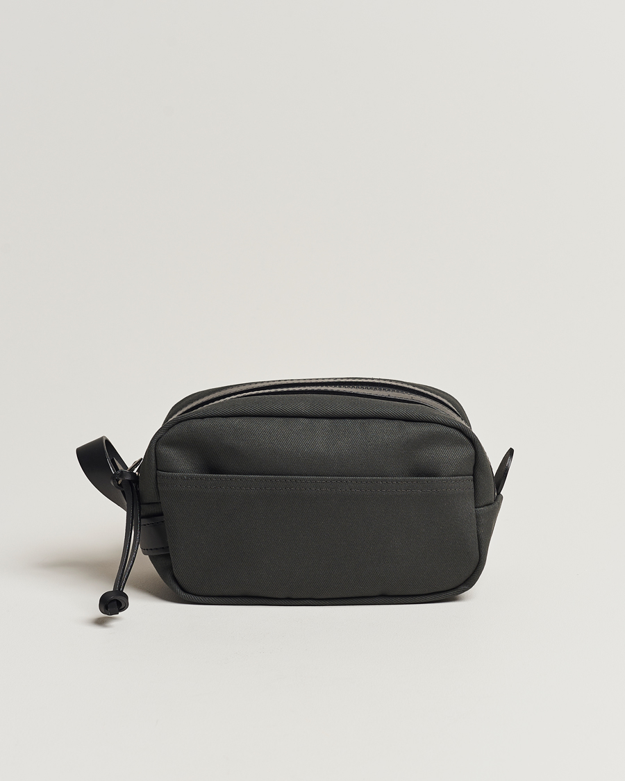 Homme | Filson Rugged Twill Travel Kit Faded Black | Filson | Rugged Twill Travel Kit Faded Black