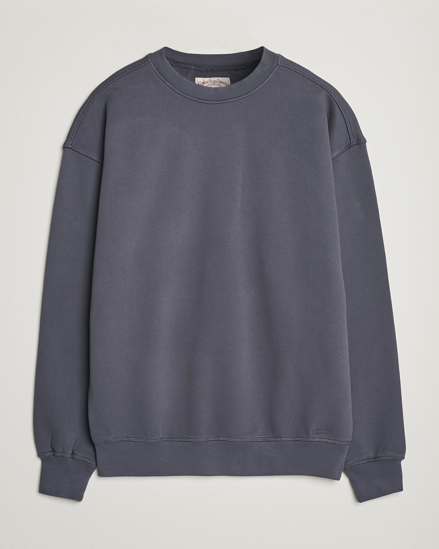 Homme | Pulls Et Tricots | Filson | Training Crewneck Sweatshirt Harbour Blue