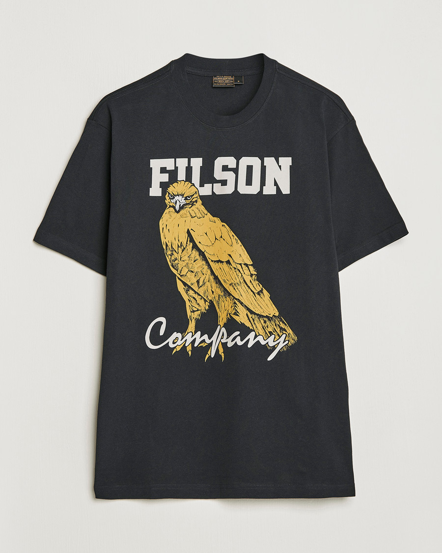 Homme | T-shirts | Filson | Pioneer Graphic T-Shirt Black