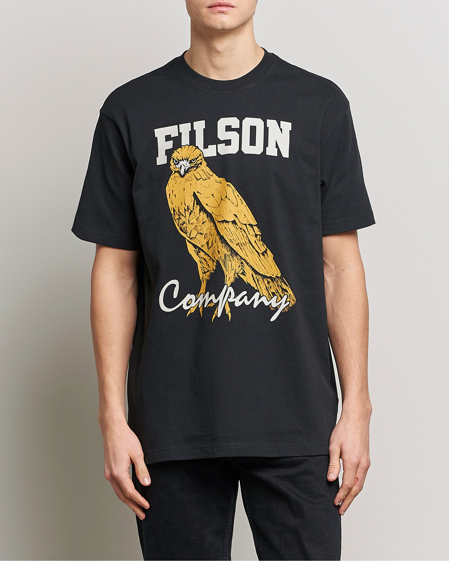 Homme | T-shirts | Filson | Pioneer Graphic T-Shirt Black