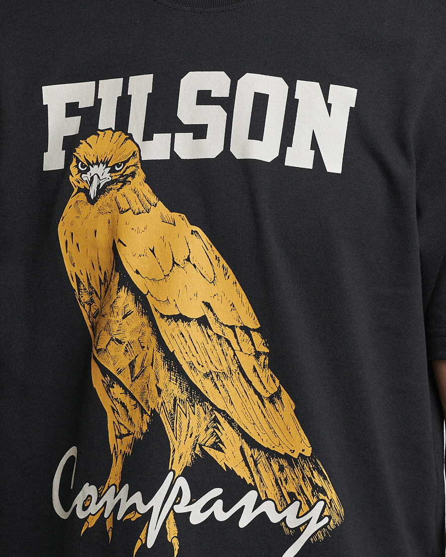 Homme | T-shirts | Filson | Pioneer Graphic T-Shirt Black