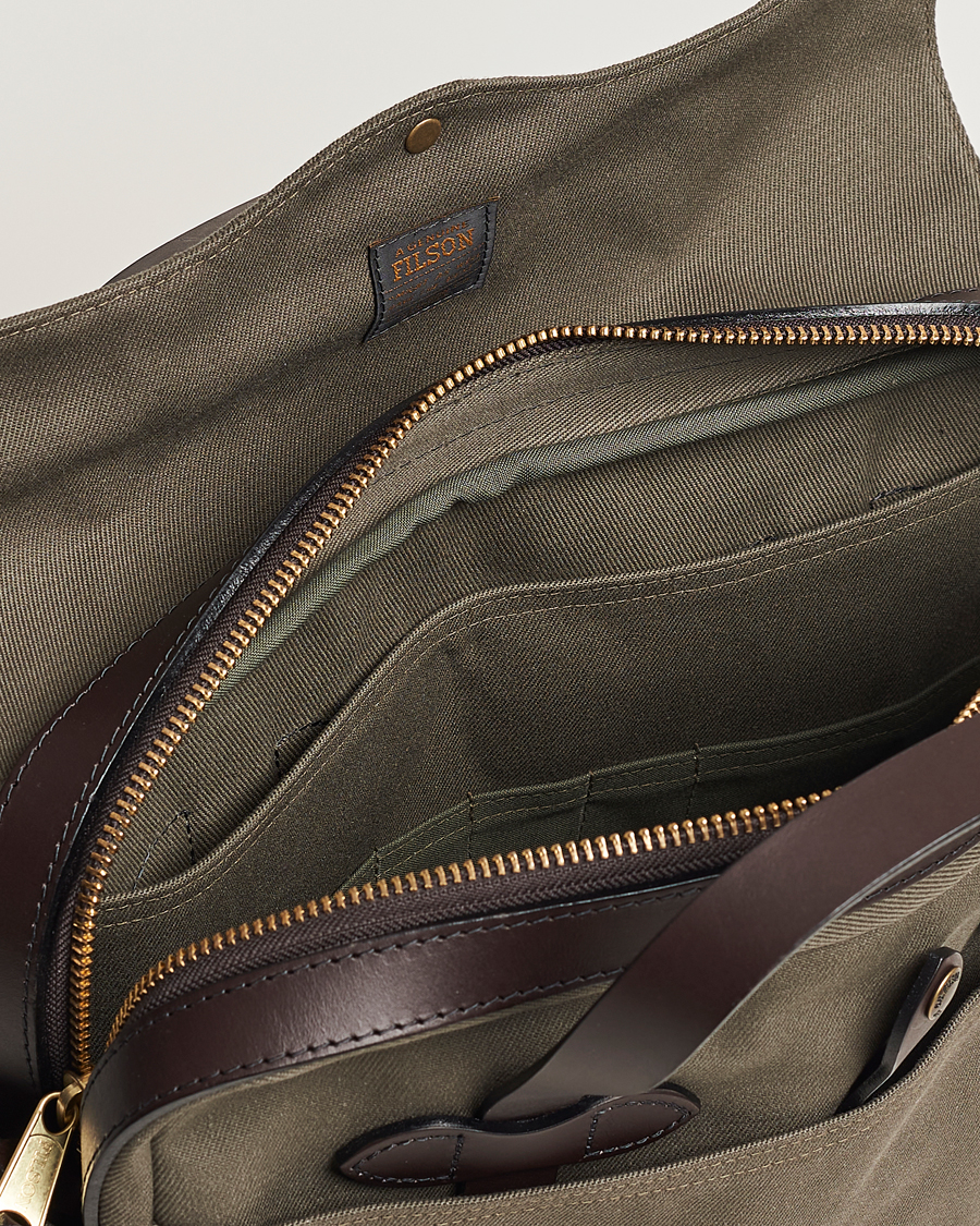 Heren | Tassen | Filson | Original Briefcase Otter Green