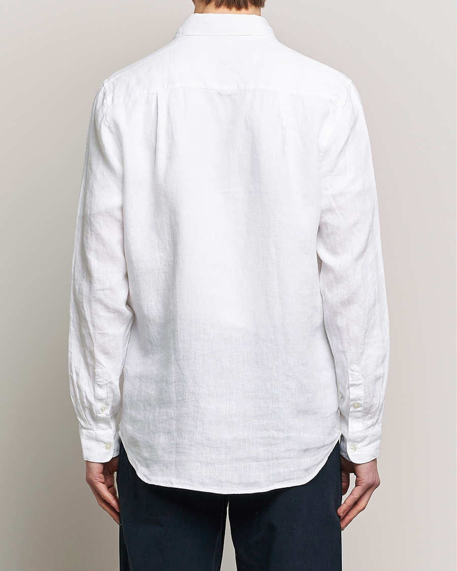 Homme | Chemises | A Day's March | Abu Linen Shirt White