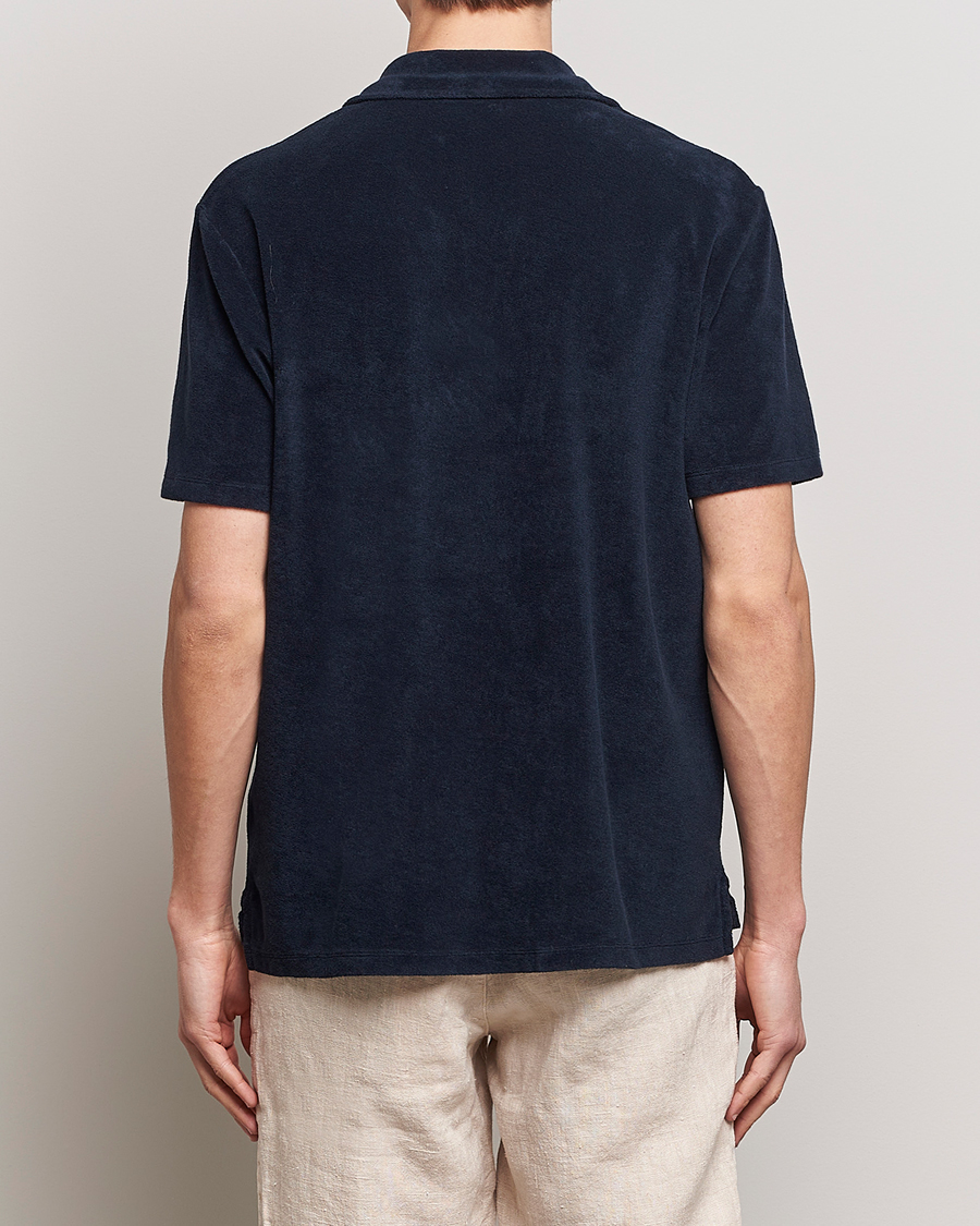 Homme | Polos | A Day's March | Terry Polo Navy