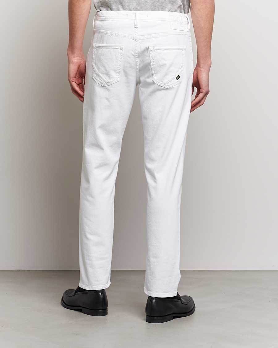 Heren | Broeken | Incotex | Cotton Stretch 5-Pocket Pants White