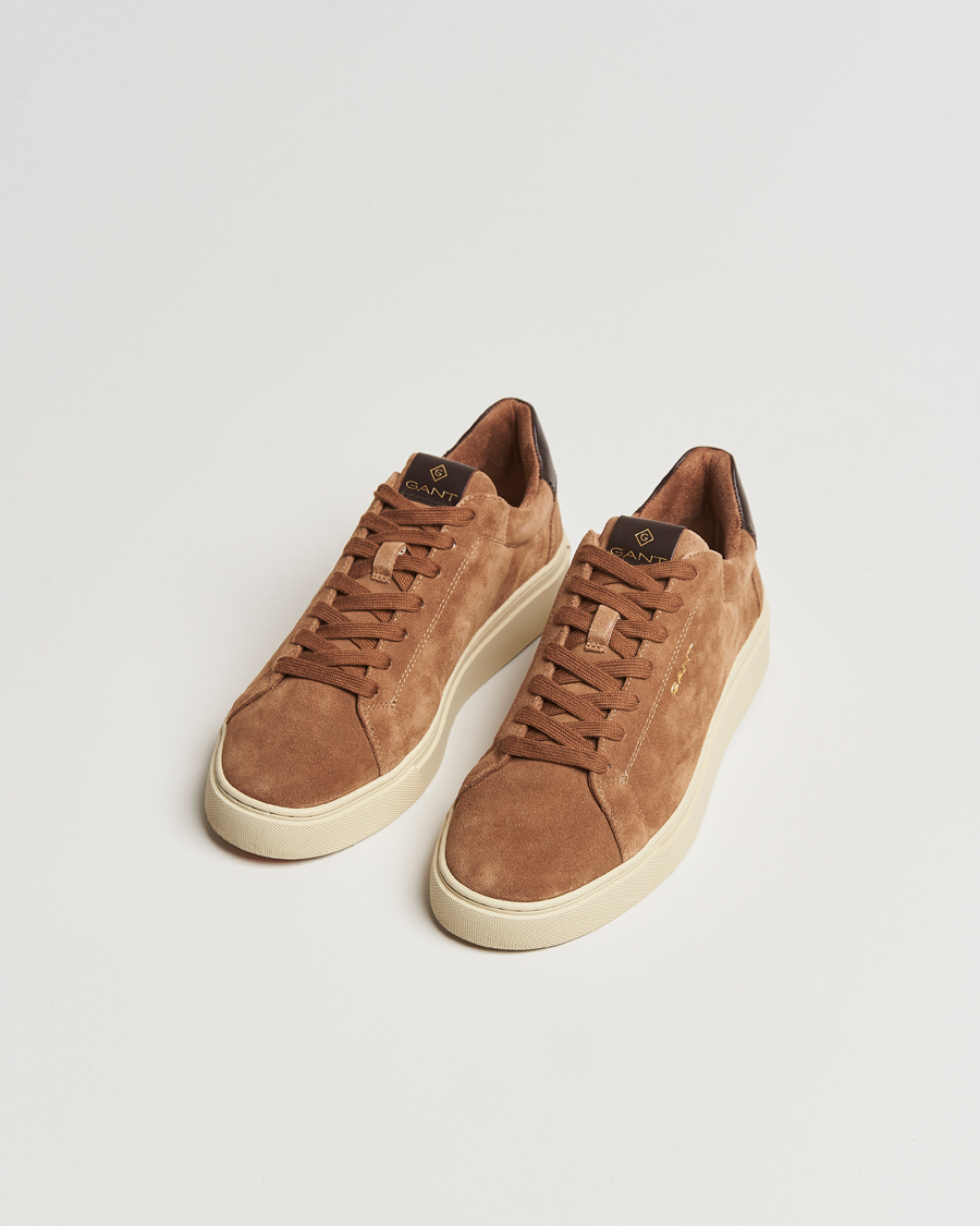 Homme | GANT Mc Julien Suede Sneaker Walnut | GANT | Mc Julien Suede Sneaker Walnut