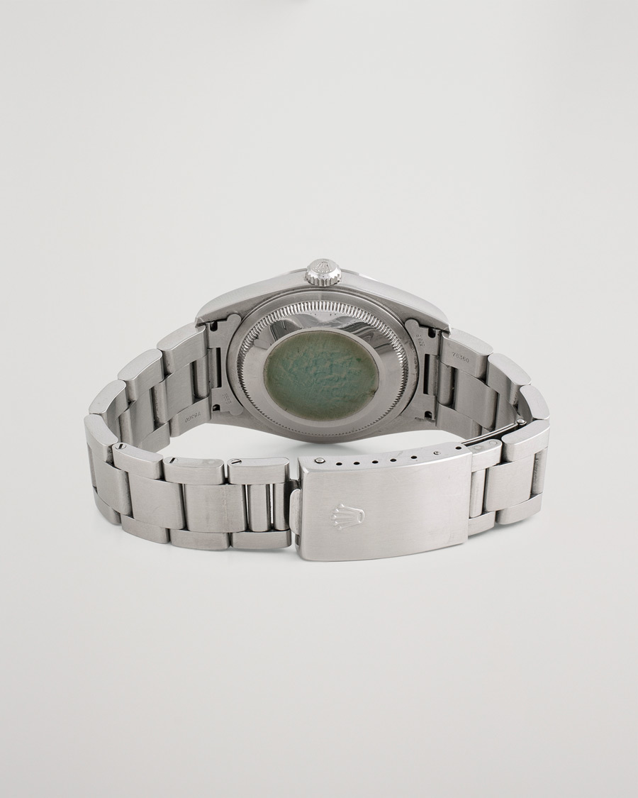 Heren | Rolex Pre-Owned Datejust 16200 Oyster Perpetual Steel Silver | Rolex Pre-Owned | Datejust 16200 Oyster Perpetual Steel Silver