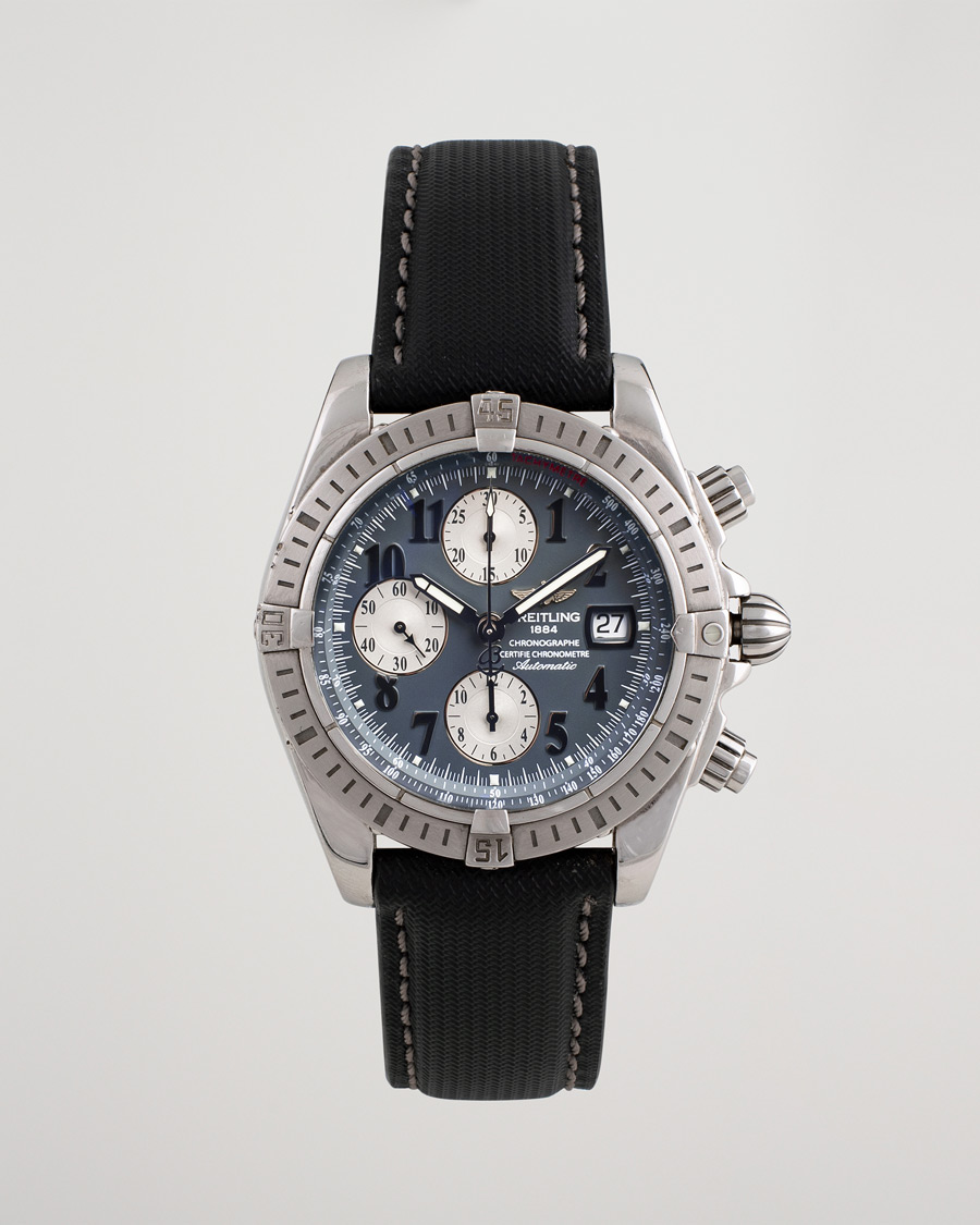 Homme | Breitling Pre-Owned Chronomat Evolution A13356 Steel Grey | Breitling Pre-Owned | Chronomat Evolution A13356 Steel Grey