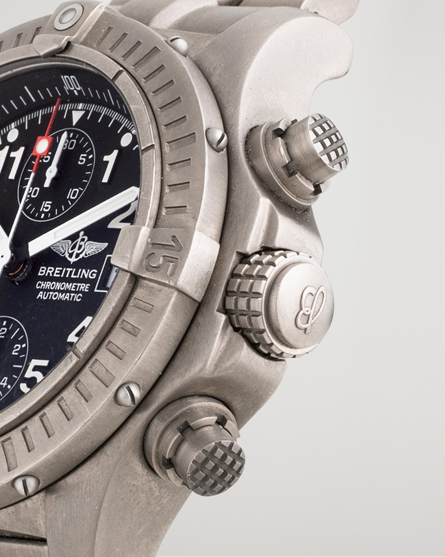 Homme | Breitling Pre-Owned Avenger Steel Black | Breitling Pre-Owned | Avenger Steel Black