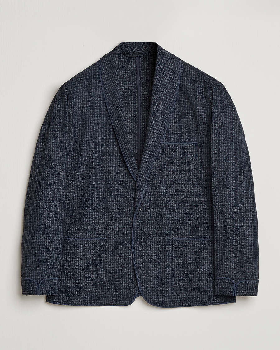 Homme | Blazers | BEAMS PLUS | Panama Smoking Jacket Navy