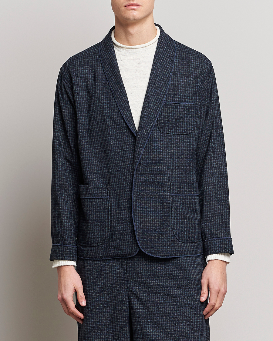 Homme | Blazers | BEAMS PLUS | Panama Smoking Jacket Navy