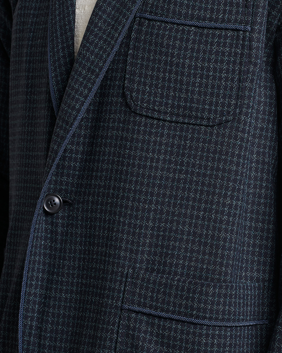 Homme | Blazers | BEAMS PLUS | Panama Smoking Jacket Navy