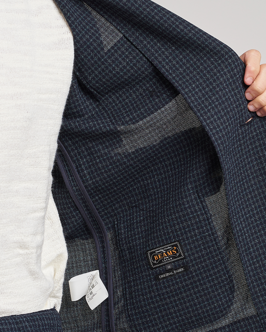 Homme | Blazers | BEAMS PLUS | Panama Smoking Jacket Navy