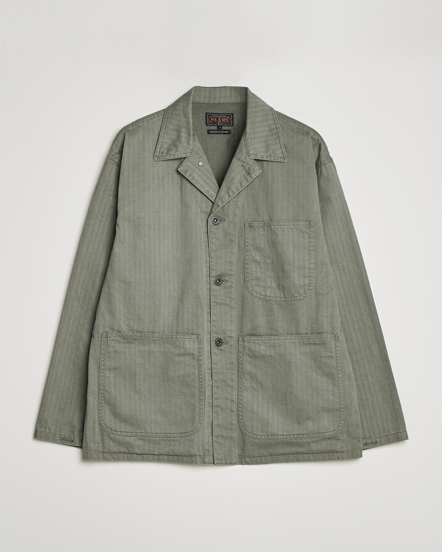 Homme | Manteaux Et Vestes | BEAMS PLUS | MIL Chore Jacket Olive