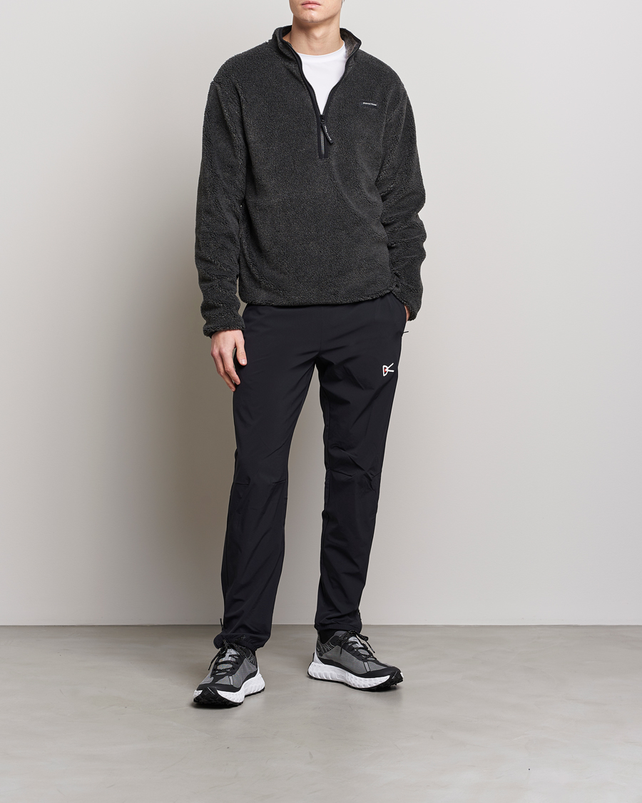 Homme | Pulls Et Tricots | District Vision | Doug Half Zip Fleece Charcoal