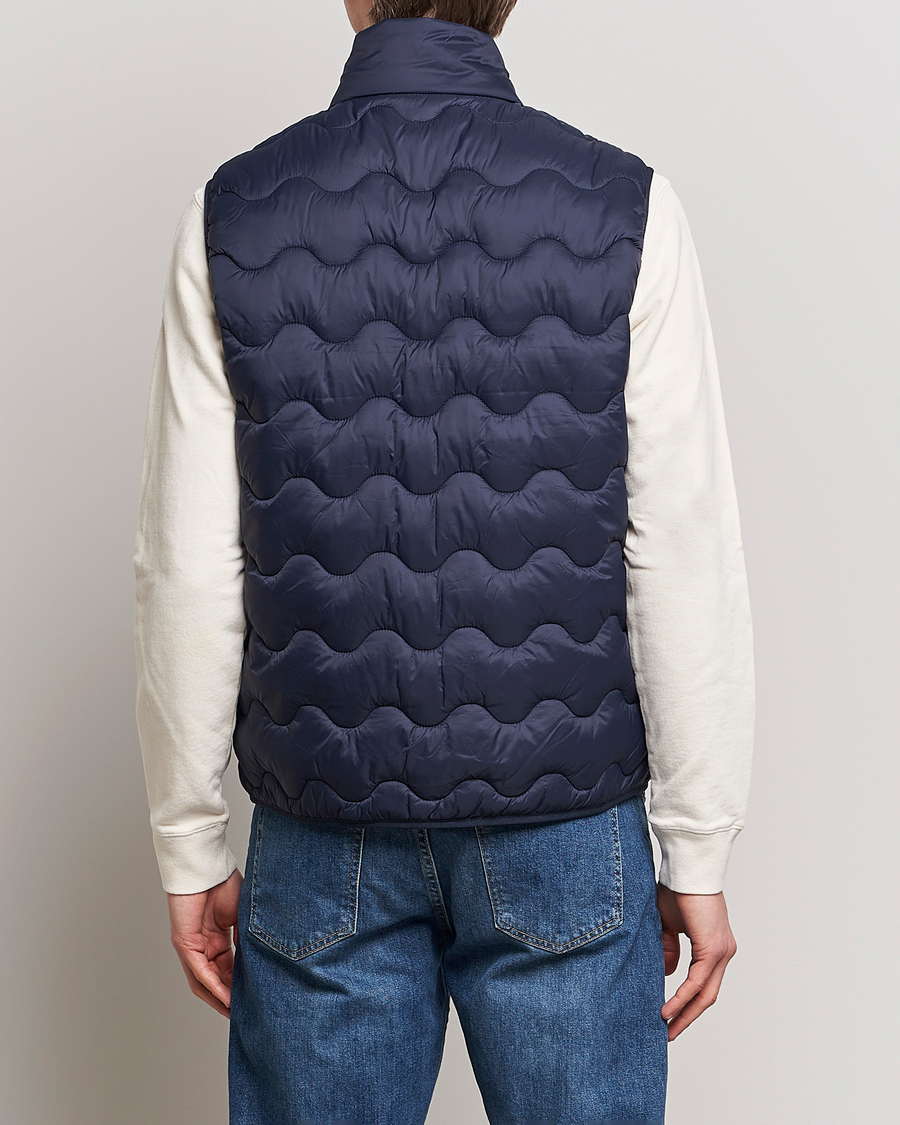 Heren | Gilets | Lyle & Scott | Crest Quilted Gilet Vest Dark Navy