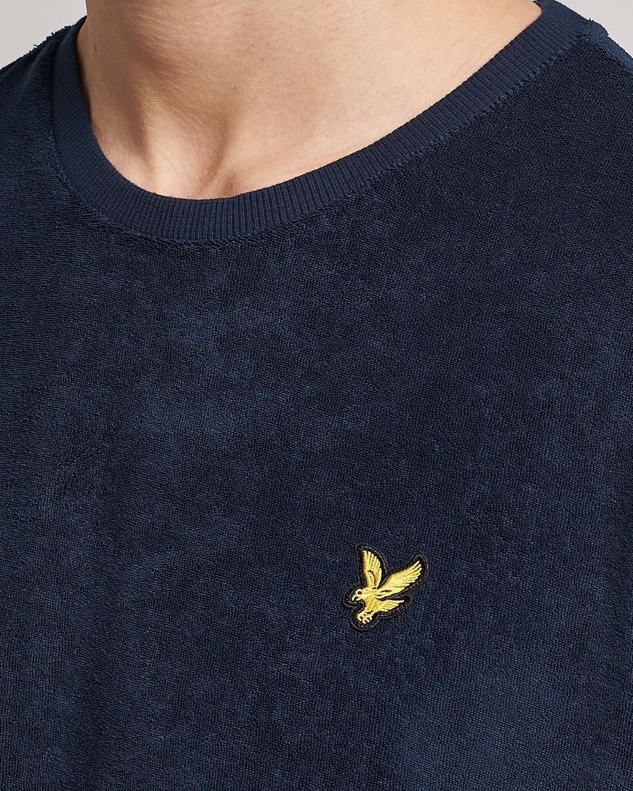 Heren | T-shirts | Lyle & Scott | Terry T-Shirt Dark Navy