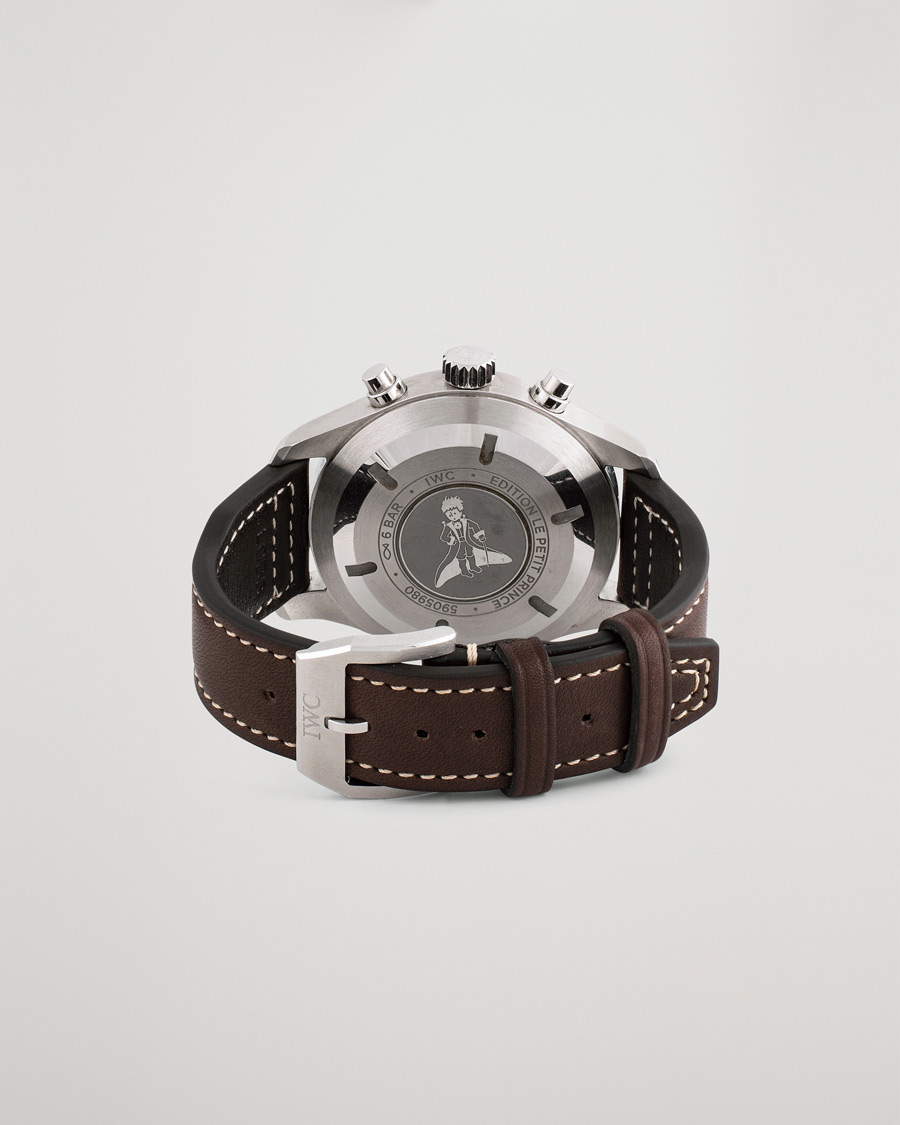 Homme | Pre-Owned & Vintage Watches | IWC Pre-Owned | Le Petit Prince Chronograph IW377714 Steel Blue