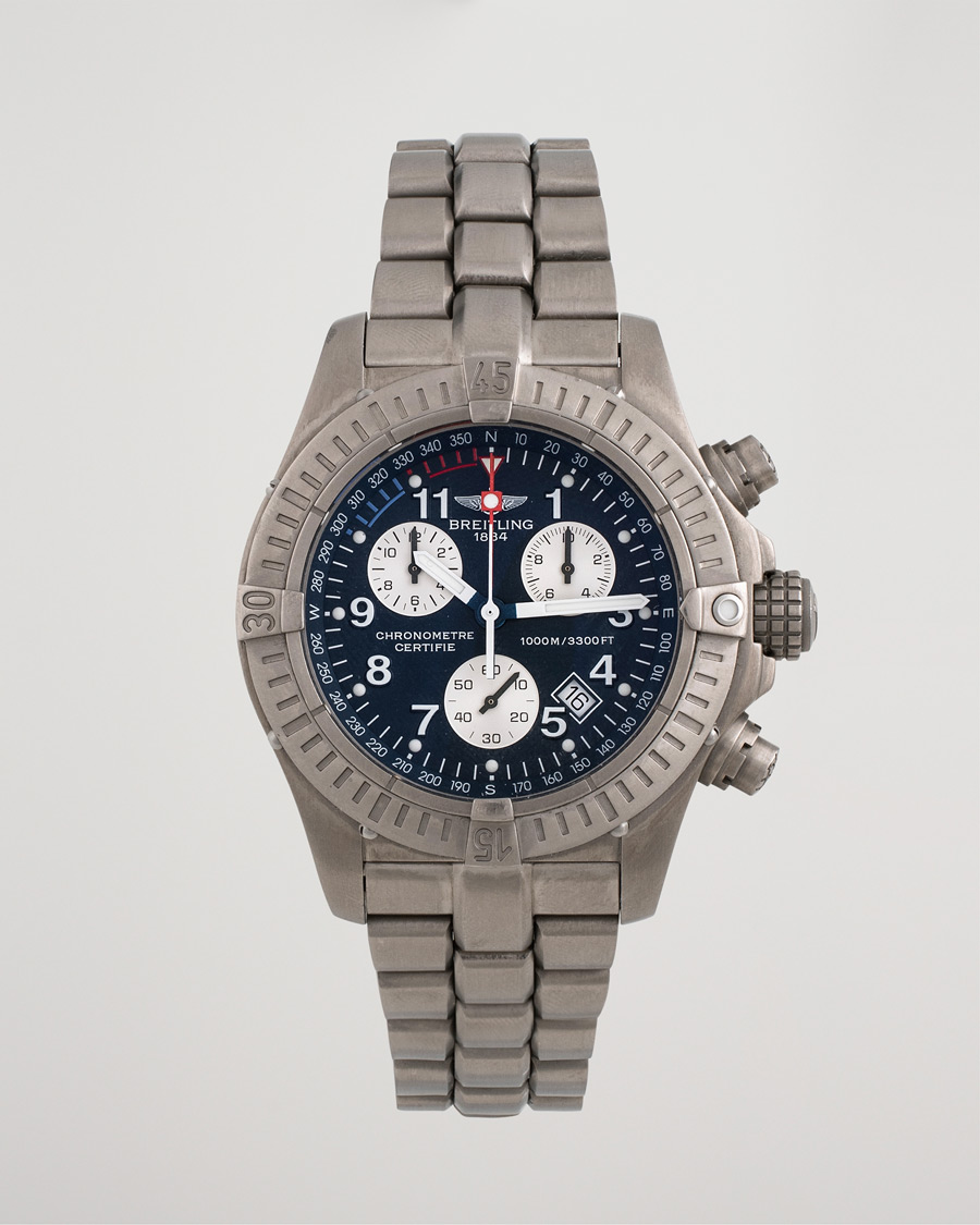 Heren | Pre-Owned & Vintage Watches | Breitling Pre-Owned | AvengerM1 E73360 Titan Blue